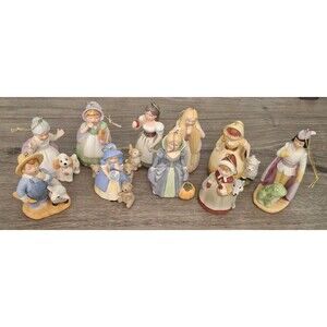 Vtg. Set of 10 International Gallery of Art The Storybook Collection 1985